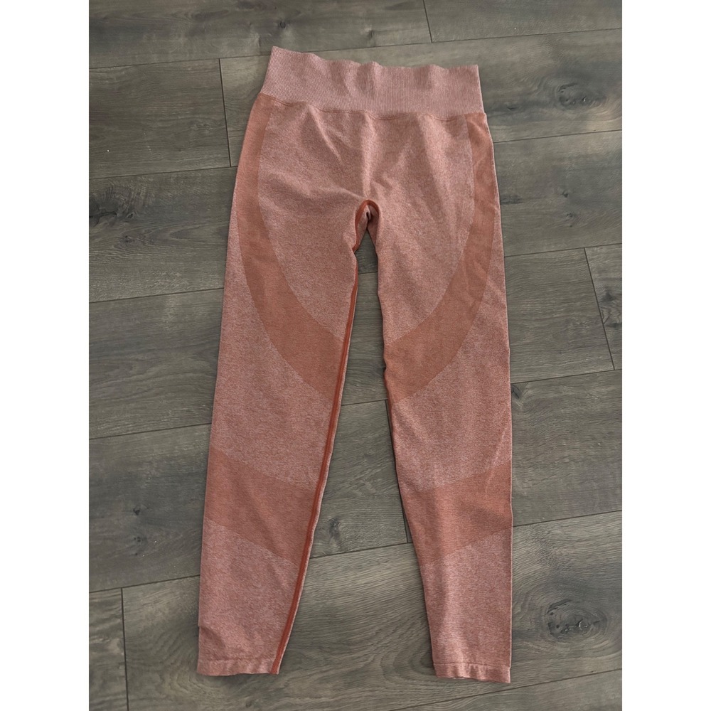 Pink Victoria's Secret Active Seamless High Waist Leggings Orange Peach Medium